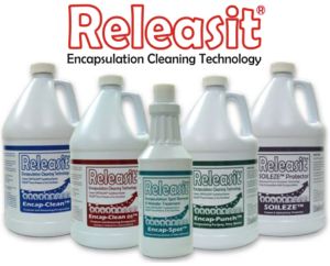 Releasit and encapsulation cleaning is very safe, and an environmentally compliant cleaning system.